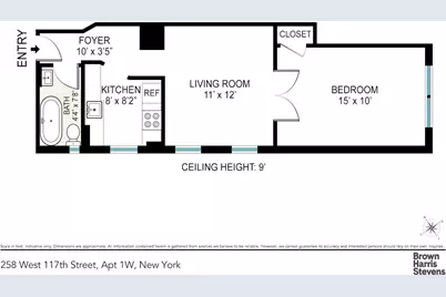 258 W 117th Street #1W, New York City, NY 10026 - Photo 8