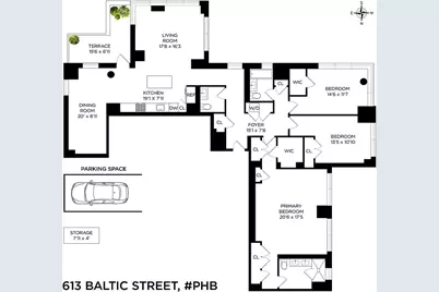 613 Baltic Street #PHB, New York City, NY 11217 - Photo 16