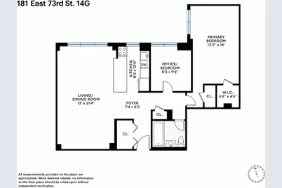 181 E 73rd Street #14G, New York, NY 10021 - Photo 8