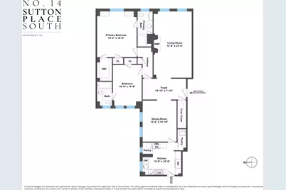 14 Sutton Place S #1B, New York City, NY 10022 - Photo 14