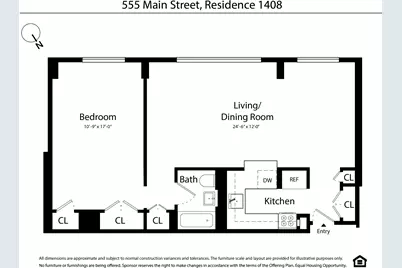 555 Main Street #1408, New York City, NY 10044 - Photo 36