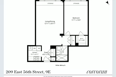 209 E 56th Street #9E, New York, NY 10022 - Photo 10