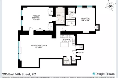 205 E 16th Street #2C, New York, NY 10003 - Photo 12