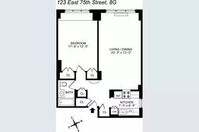 123 E 75th Street #8G, New York City, NY 10021 - Photo 18