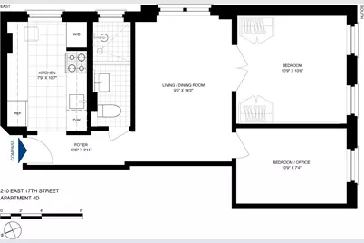 210 E 17th Street #4D, New York, NY 10003 - Photo 14