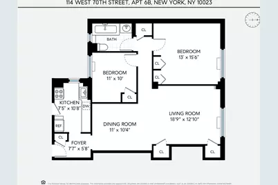 114 W 70th Street #6B, New York City, NY 10023 - Photo 16