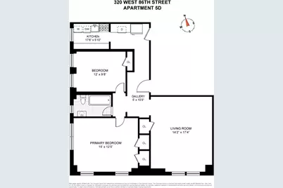 320 W 86th Street #5D, New York, NY 10024 - Photo 6