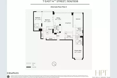 7 E 14th Street #1506/1508, New York City, NY 10003 - Photo 18
