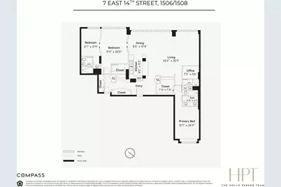 7 E 14th Street #1506/1508, New York City, NY 10003 - Photo 16
