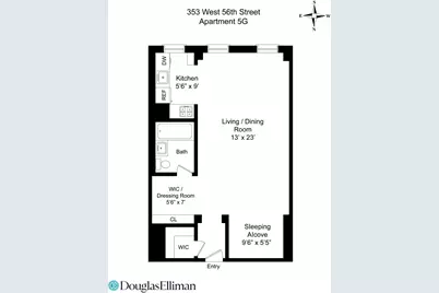 353 W 56th Street #5G, New York, NY 10019 - Photo 12