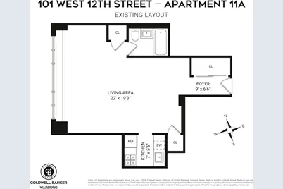 101 W 12th Street #11A, New York City, NY 10011 - Photo 10