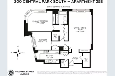 200 Central Park S #25B, New York City, NY 10019 - Photo 18