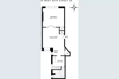 44 W 96th Street #6A, New York, NY 10025 - Photo 12