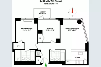 34 N 7th Street #11G, New York City, NY 11249 - Photo 12