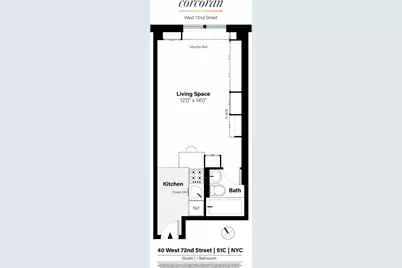 40 W 72nd Street #51C, New York, NY 10023 - Photo 8