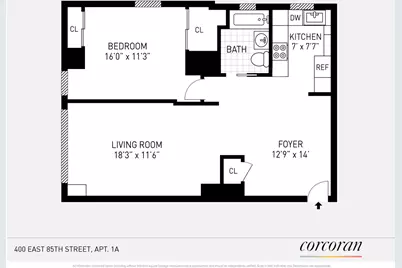 400 E 85th Street #1A, New York, NY 10028 - Photo 6