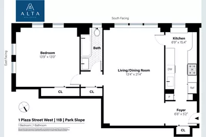 1 Plaza Street W #11B, New York City, NY 11217 - Photo 14