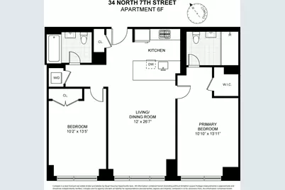 34 N 7th Street #6F, Brooklyn, NY 11249 - Photo 14