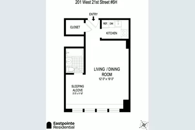201 W 21st Street #6H, New York, NY 10011 - Photo 10