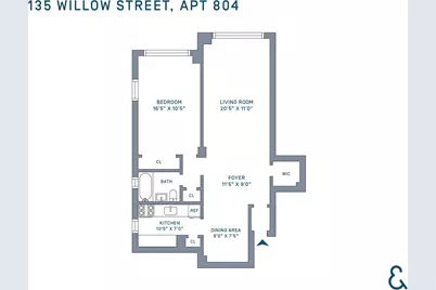 135 Willow Street #804, Brooklyn, NY 11201 - Photo 10
