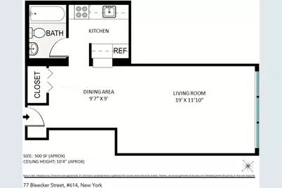77 Bleecker Street #614, New York, NY 10012 - Photo 6