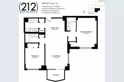 212 E 47th Street #27G, New York, NY 10017 - Photo 6