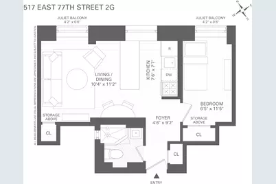 517 E 77th Street #2G, New York City, NY 10075 - Photo 14