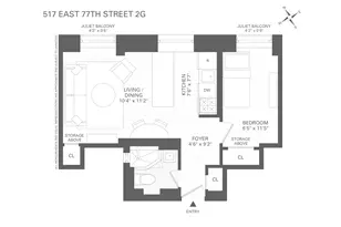 517 E 77th St, New York City, NY 10075 - Photo 14