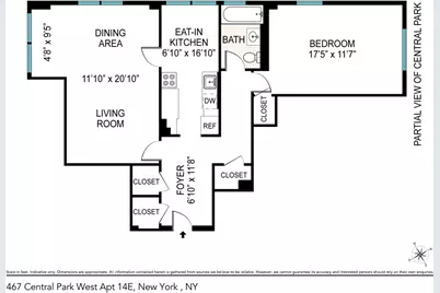 467 Central Park W #14E, New York City, NY 10025 - Photo 12