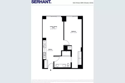 545 W 48th Street #404S, New York, NY 10036 - Photo 8