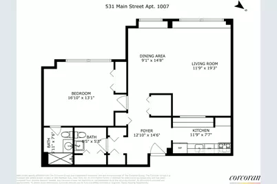 531 Main Street #1007, New York City, NY 10044 - Photo 6