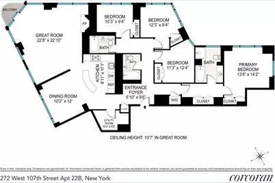 272 W 107th Street #PHB, New York City, NY 10025 - Photo 22