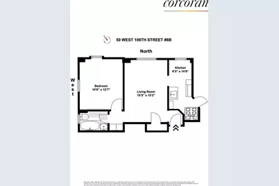 50 W 106th Street #8B, New York, NY 10025 - Photo 8