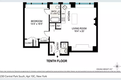 230 Central Park S #10C, New York City, NY 10019 - Photo 18