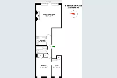 1 Beekman Place #705, New York, NY 10022 - Photo 8