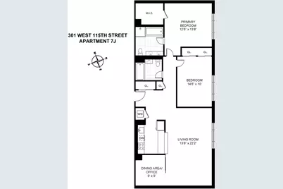 301 W 115th Street #7J, New York City, NY 10026 - Photo 8