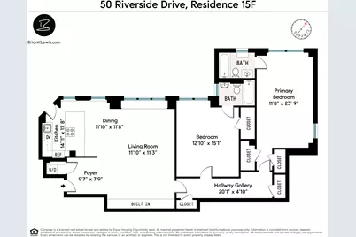 50 Riverside Drive #15F, New York, NY 10024 - Photo 14