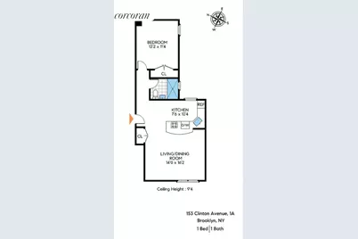 153 Clinton Avenue #1A, New York City, NY 11205 - Photo 8