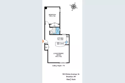 153 Clinton Avenue #1A, New York City, NY 11205 - Photo 12