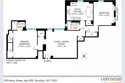 155 Henry Street #3FG, New York City, NY 11201 - Photo 14