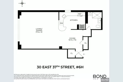30 E 37th Street #6H, New York, NY 10016 - Photo 4