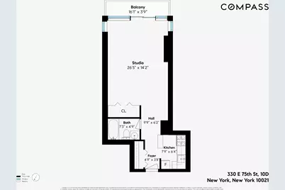 330 E 75th Street #10D, New York, NY 10021 - Photo 8