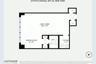 69 5th Avenue #6H, New York City, NY 10003 - Photo 8