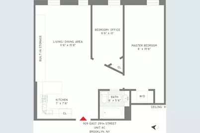 909 E 29th Street #6G, New York City, NY 11210 - Photo 8