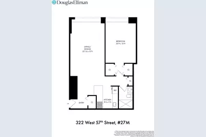 322 W 57th Street #27M, New York City, NY 10019 - Photo 10