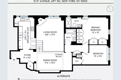 51 5th Avenue #15C, New York City, NY 10003 - Photo 16