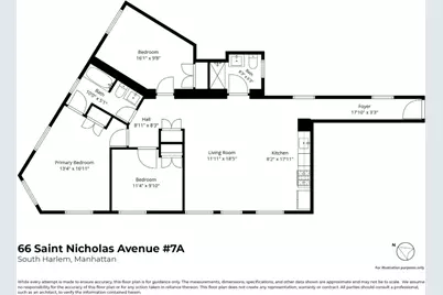 66 St Nicholas Avenue #7A, New York City, NY 10026 - Photo 20