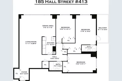 185 Hall Street #413, New York City, NY 11205 - Photo 22