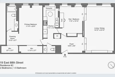 19 E 88th Street #8C, New York, NY 10128 - Photo 16