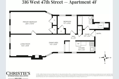 316 W 47th Street #4F, New York City, NY 10036 - Photo 12